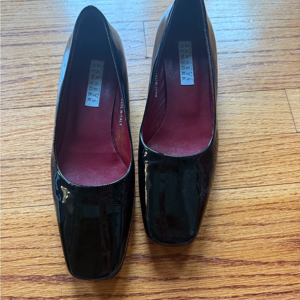 Barneys New York Black Heels Sleek Design